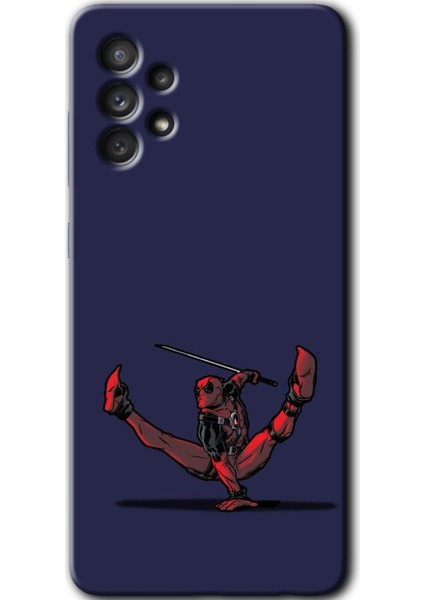 Samsung Galaxy A73 Kılıf Hd Desen Baskılı Arka Kapak - Deadpool 3