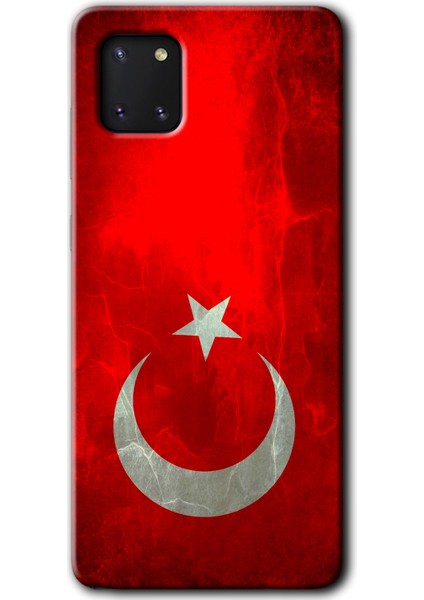 Samsung Galaxy A81 Kılıf Hd Desen Baskılı Arka Kapak - Albayrak