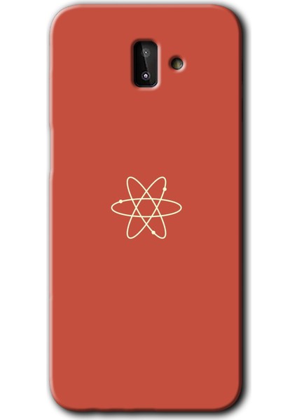 Samsung Galaxy J8 Kılıf Hd Desen Baskılı Arka Kapak - Atom