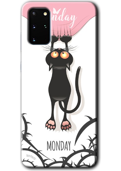 Samsung Galaxy S20 Plus Kılıf Hd Desen Baskılı Arka Kapak - Dark Sunday