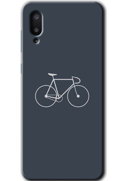 Samsung Galaxy A02 Kılıf Hd Desen Baskılı Arka Kapak - Bike