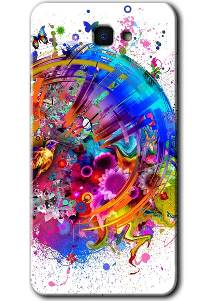 Samsung Galaxy J7 Prime 2 Kılıf Hd Desen Baskılı Arka Kapak - 4K Clock