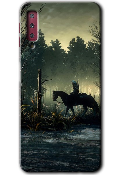 Samsung Galaxy A7 2018 Kılıf Hd Desen Baskılı Arka Kapak - Savaşçı