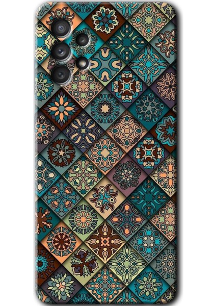 Samsung Galaxy A53 Kılıf Hd Desen Baskılı Arka Kapak - Mandala Desen