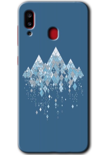 Samsung Galaxy A30 Kılıf Hd Desen Baskılı Arka Kapak - Iceberg