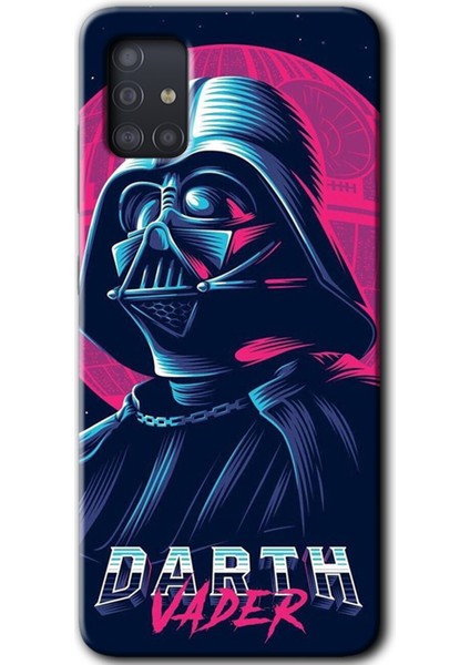 Samsung Galaxy A51 Kılıf Hd Desen Baskılı Arka Kapak - Darth Vader