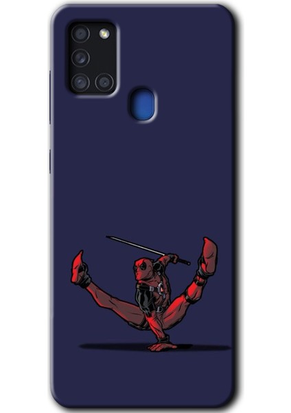 Samsung Galaxy A21S Kılıf Hd Desen Baskılı Arka Kapak - Deadpool 3