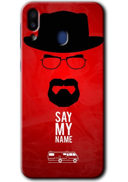 Samsung Galaxy M10S Kılıf Hd Desen Baskılı Arka Kapak - Say My Name