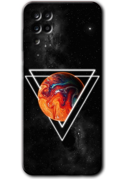 Samsung Galaxy M12 Kılıf Hd Desen Baskılı Arka Kapak - Kızıl Gezegen