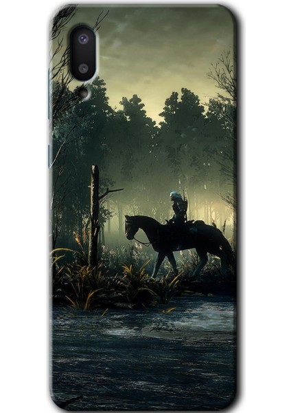 Samsung Galaxy A02 Kılıf Hd Desen Baskılı Arka Kapak - Savaşçı