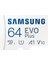 Orijinal Samsung Evo Plus Micro Sd Hafıza Kartı (2021), Kapasite: 64GB (Beyaz Mavi) (Yurt Dışından) 1