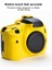Eos 7d Için Yumuşak Silikon Koruyucu Kılıf - Sarı (Yurt Dışından) 4
