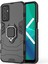 Samsung Galaxy F23 Batman Serisi Yüzük Standlı Armor Kılıf - Siyah 1