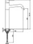 Domino Çanak Tipi Lavabo Bataryası Bronz 971005 2