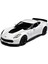 1:38 Welly 2017 Chevrolet Corvette Z06 Beyaz 2