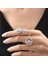 Effective Diamond Markiz Demeti Gümüş Mini Set 1