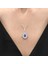 Pırlanta Montür Lotus Çiçeği Sentetik Safir Zarafet Mührü Gümüş Mini Set 2