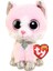 Beanie Boos Pembe Peluş Kedi Fiona 16 cm 3