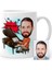 Kişiye Özel Piyanist Karikatür Beyaz Kupa Bardak 1