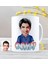 Personalized Name Male Caricature White Mug Cup 1