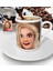 Kişiye Özel Barbie Bebek Karikatürlü Türk Kahvesi Fincanı-3 1