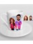 Kişiye Özel Sevgililer Animasyon Karikatürlü Türk Kahvesi Fincanı-32 1