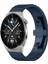 Huawei Izle Gt 3 Pro 43MM 20MM Bir Boncuk Kelebek Toka Metal Çelik Izleme Bandı Mavi (Yurt Dışından) 3