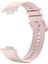 Huawei Watch Için 2 Düz Renkli Silikon Izleme Bandı Pembe (Yurt Dışından) 1
