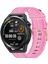 Huawei Watch Için Gt Runner 22MM Naylon Dokuma Watch Band Pink (Yurt Dışından) 3