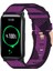 Honor Watch Es 20MM Naylon Dokuma Watch Band Mor (Yurt Dışından) 3