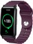 Honor Watch Es 20MM Oluklu Silikon Izleme Bandı Mor (Yurt Dışından) 3