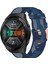 Huawei Watch Için Gt 2e 22MM Naylon Dokuma Bandı Mavi (Yurt Dışından) 3