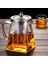 550 ml. Kare Cam Çaydanlık - Şeffaf (Yurt Dışından) 4