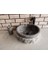 Akm Dekor Grey  Natural Patlatma  Mermer  Lavabo 2