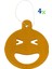 Araç Kokusu Emoji Oto Oda Araba Kokusu 4 Adet 1