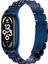 Xiaomi Mi Band 7/7 Nfc Blue Için Paslanmaz Ste Watch Band (Yurt Dışından) 1