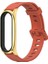 Xiaomi Mı Band Için 6/5/4/3 Silikon Kayış, Stil: Plus Case Turuncu+Alt (Yurt Dışından) 1