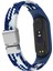 Xiaomi Mi Band 7 Mavi Beyaz Için Naylon Örgülü Saat Bandı (Yurt Dışından) 4