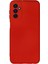 Caseworld Samsung Galaxy M23 Kapak Içi Kadife Kamera Korumalı Lansman Silikon Kılıf - Kırmızı 1