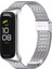 Samsung Galaxy Fit 2 Mijobs Milan Toka Paslanmaz Çelik Izleme Band (Gümüş) (Yurt Dışından) 1