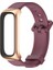 Samsung Galaxy Fit 2 Mijobs Metal Kılıf Silikon Izle Band (Şarap Kırmızı Gül Altın) (Yurt Dışından) 1