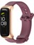 Samsung Galaxy Fit 2 Mijobs Metal Kılıf Silikon Izle Band (Şarap Kırmızı Gül Altın) (Yurt Dışından) 3