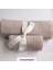 %100 Pamuklu İkili Banyo Havlu Seti (Büyük Banyo Havlusu 70x140 cm ve Baş Havlusu 50x90 cm) 2