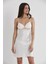 Pierre Cardin 600 Kadın Saten Dantelli Gecelik 3