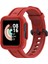 Xiaomi Mi Için Silikon Izle Band 2 Kırmızı (Yurt Dışından) 1