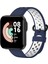 Xiaomi Redmi Için Silikon Izle Band 2 Mavi Beyaz Watch 2 Mavi Beyaz (Yurt Dışından) 1