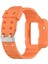Xiaomi Redmi Için 2 Silikon Watch Band Orange Watch (Yurt Dışından) 3