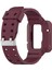 Xiaomi Redmi Için 2 Silikon Watch Band Wine Red (Yurt Dışından) 3
