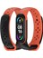 Xiaomi Mi Band 5/6/7 Siyah+Turuncu Için Silikon Saat Bandı (Yurt Dışından) 1