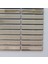 , Mutfak Tezgah Arası ve Iç Dekorasyon Için Kristal Cam Mozaik. Cam Ölçüsü: 15x73x4 mm. File ölçüsü: 30x30 cm. ( 1 m2 fiyatıdır ) 5